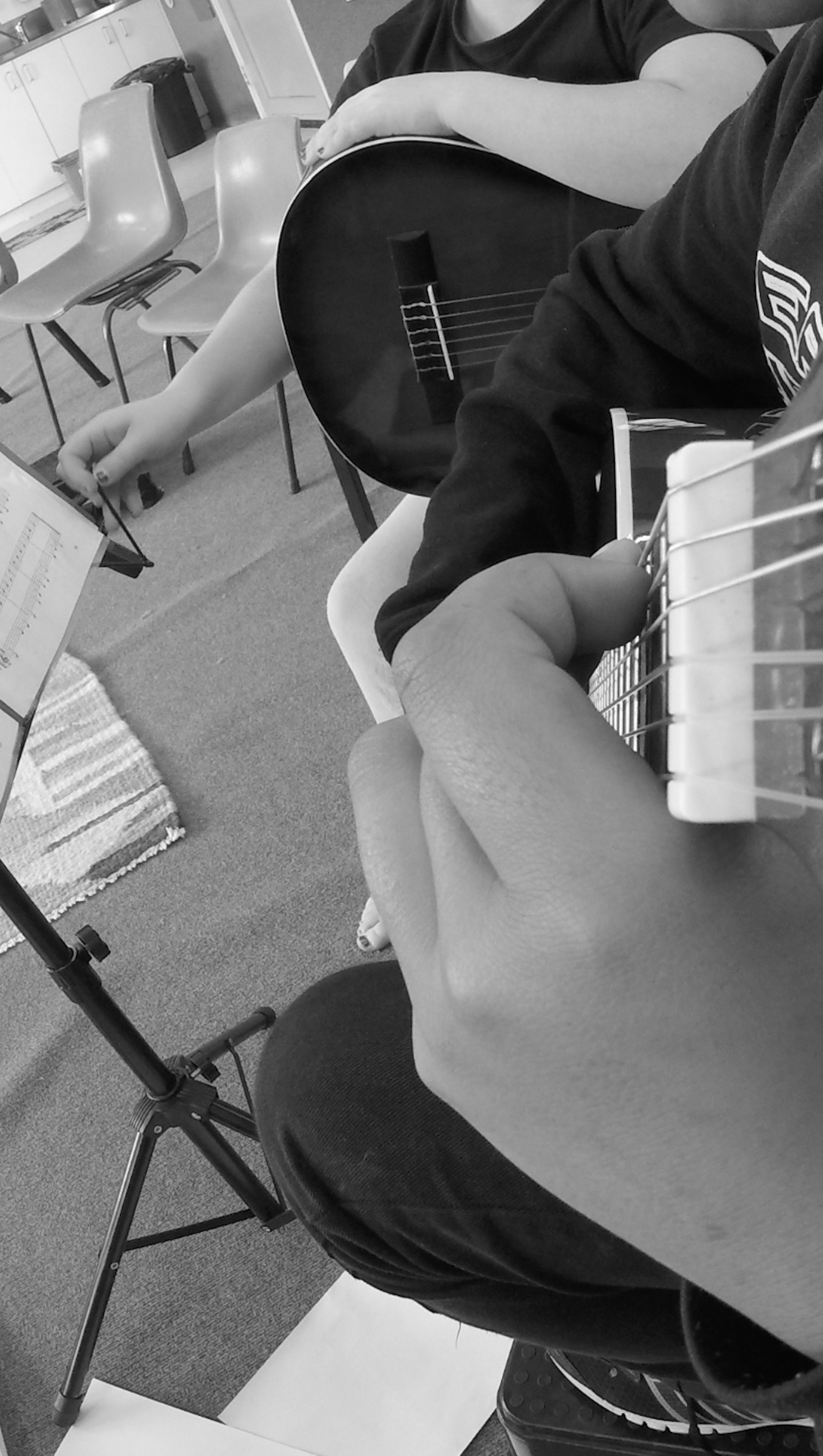 GuitarGoPro b&w